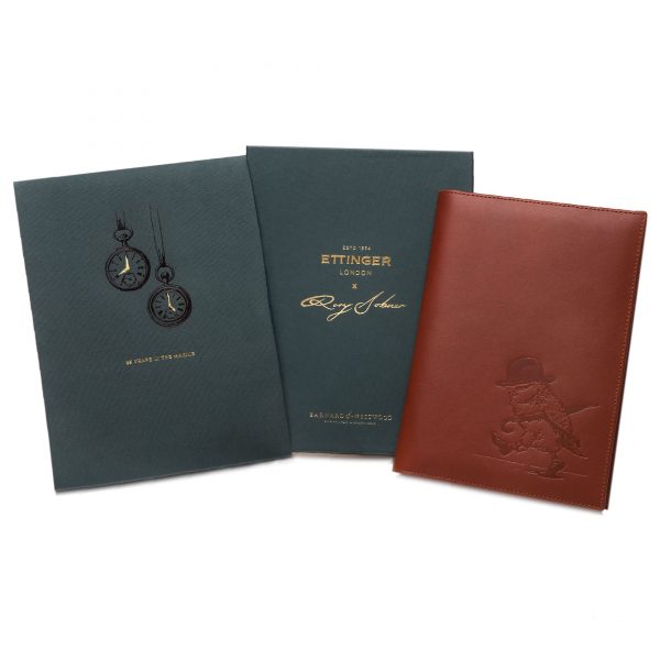 LIMITED EDITION ETTINGER X RORY DOBNER LEATHER COVERED NOTEBOOK