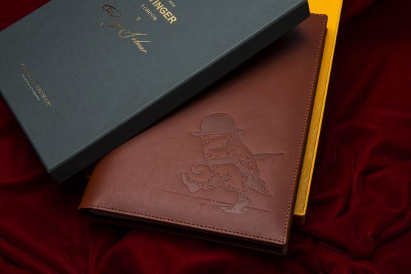 LIMITED EDITION ETTINGER X RORY DOBNER LEATHER COVERED NOTEBOOK