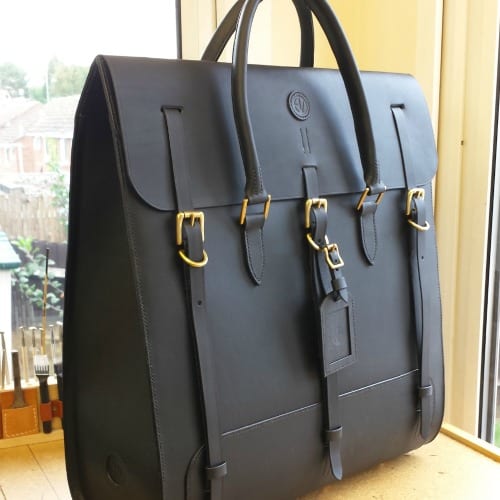 Gizzi Black Weekender Bag