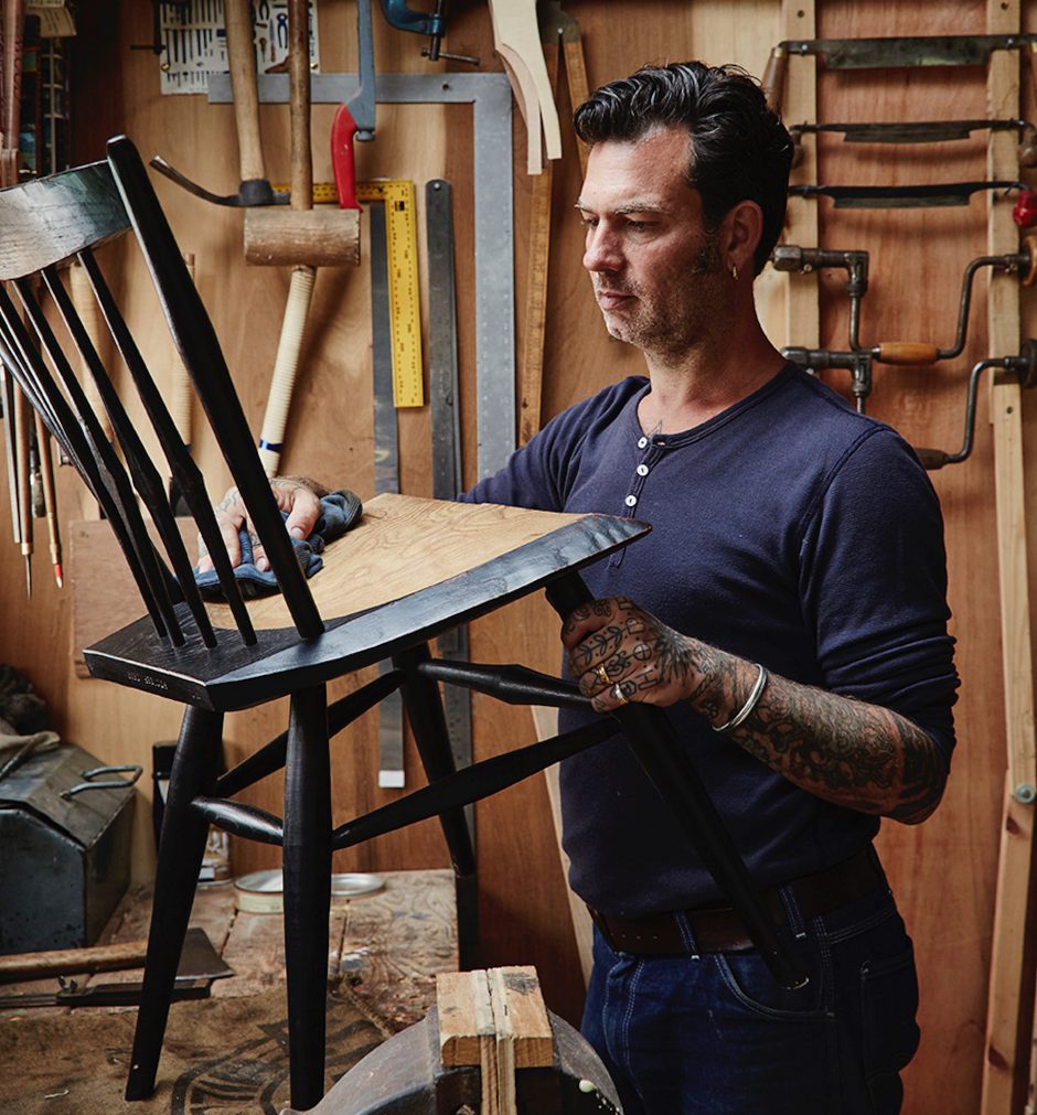 Catching up with Windsor chair maker Jason Mosseri QEST