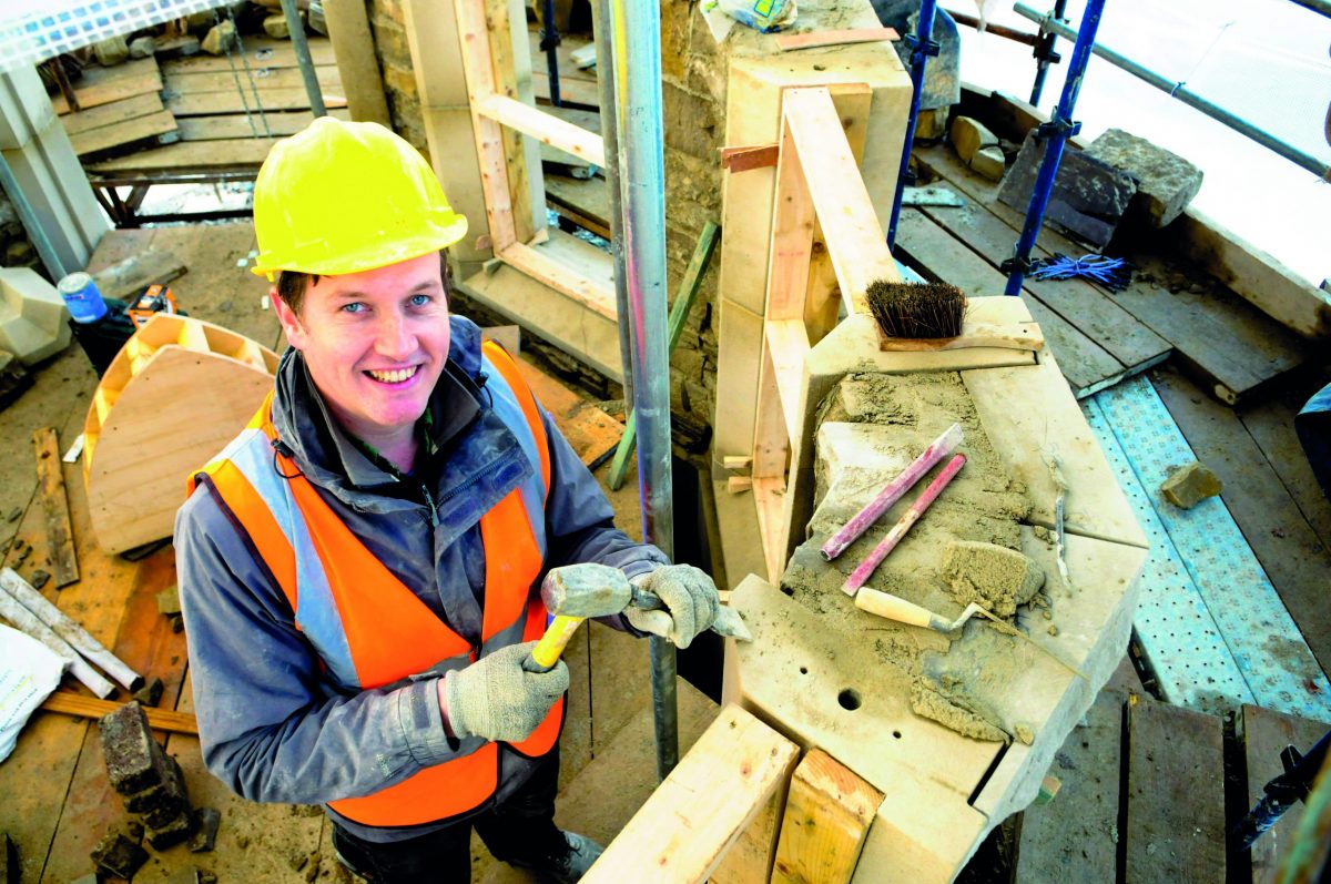Martin on site at Hillsborough Martin on site at Hillsborough