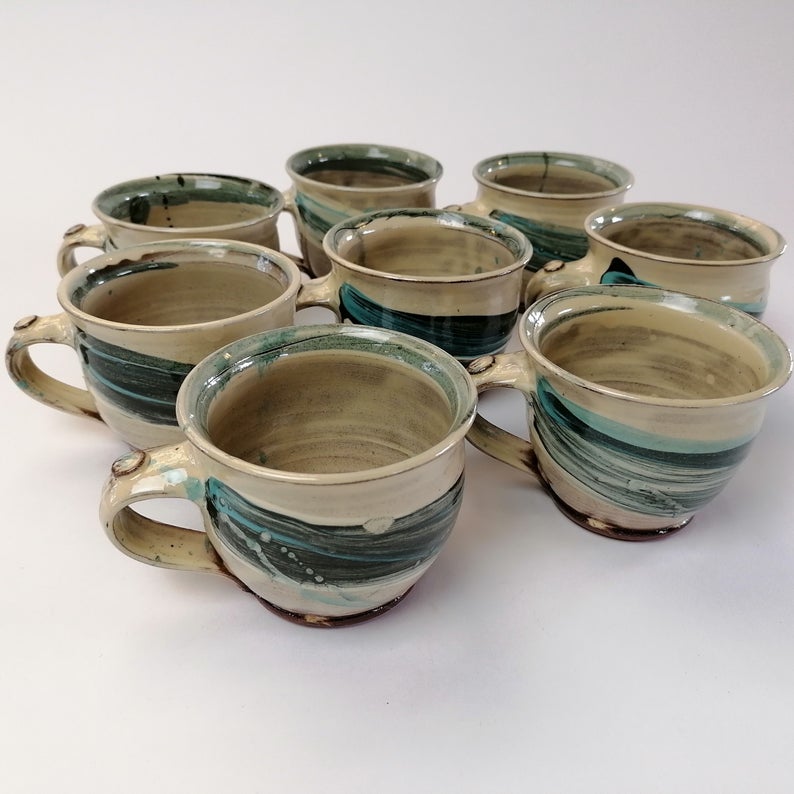 Handmade espresso cups