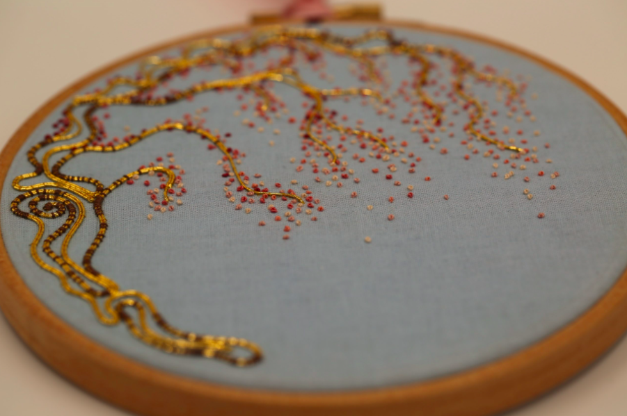 Cherry clearance blossom embroidery