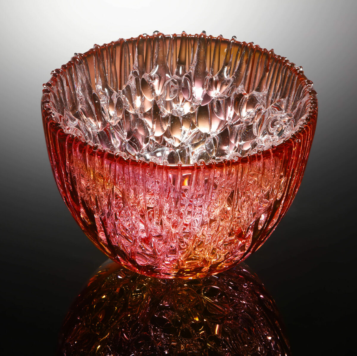 Katherine Huskie, Cassito, 2021, glass, w 25cm x h 22cm £2,500