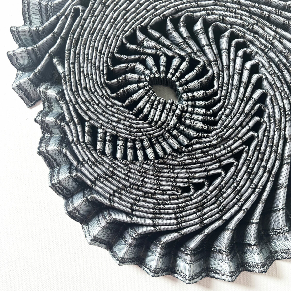 Hannah White_ Ammonite Shadow_ Azurite Swirl No.2_ detail Hannah White_ Ammonite Shadow_ Azurite Swirl No.2_ detail