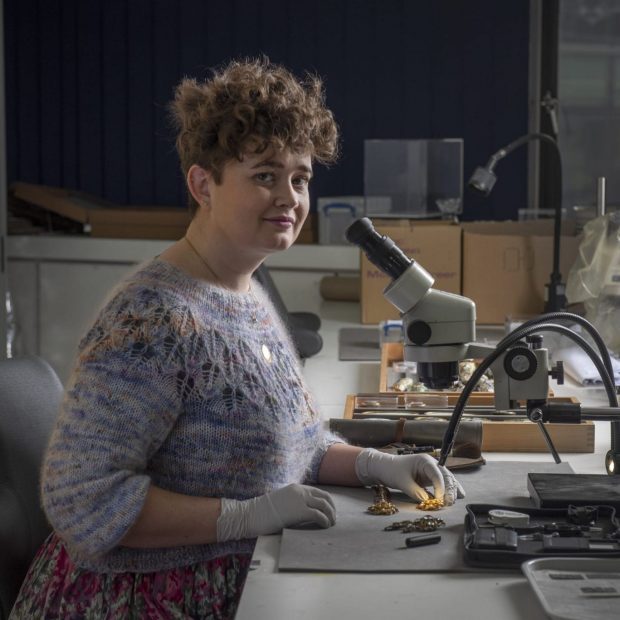 Katie Snow. photo credit Museum of London
